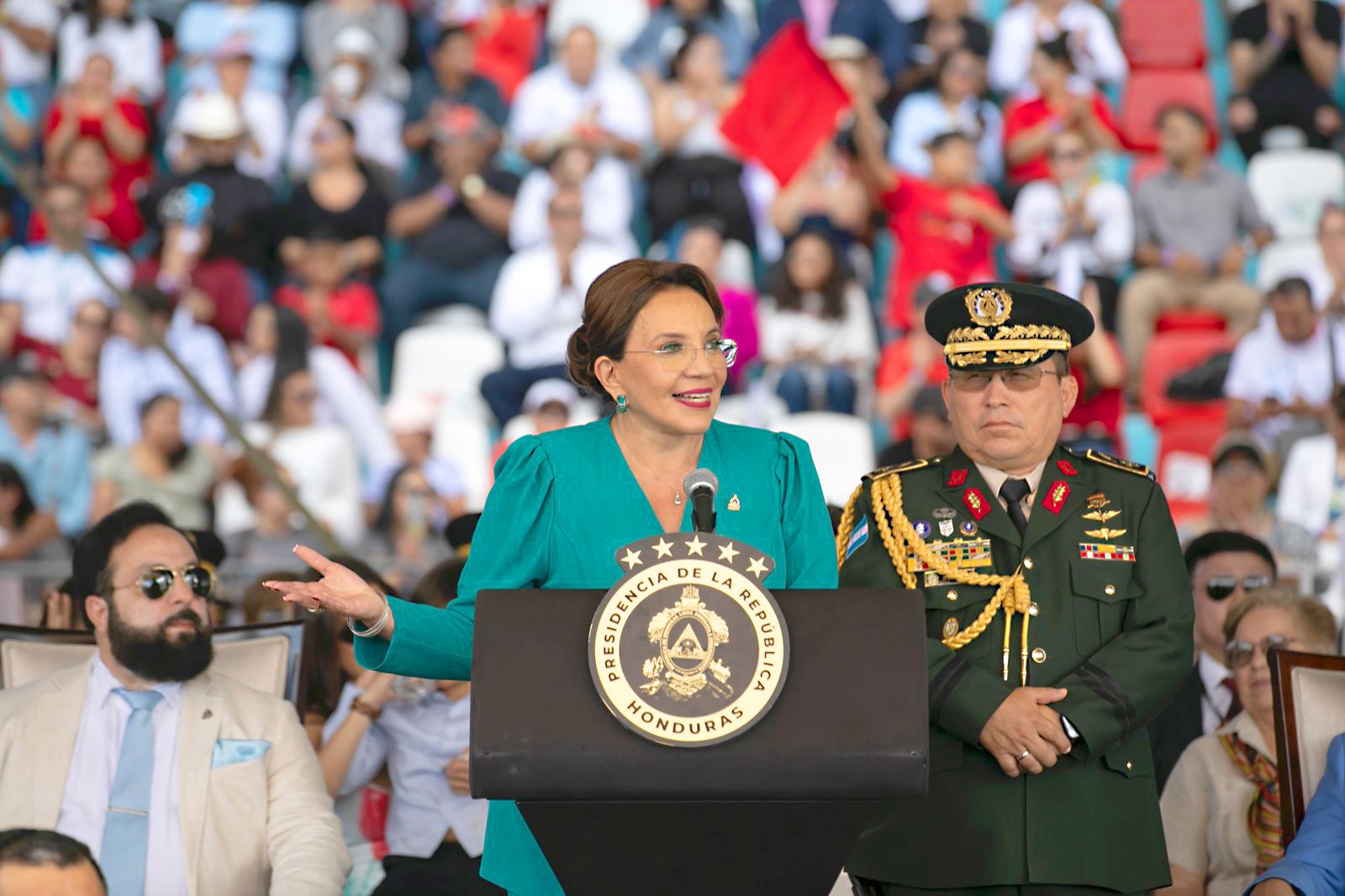 Mensaje de la Presidenta Constitucional de la República, Xiomara Castro, en la conmemoración del 203 aniversario de Independencia Patria