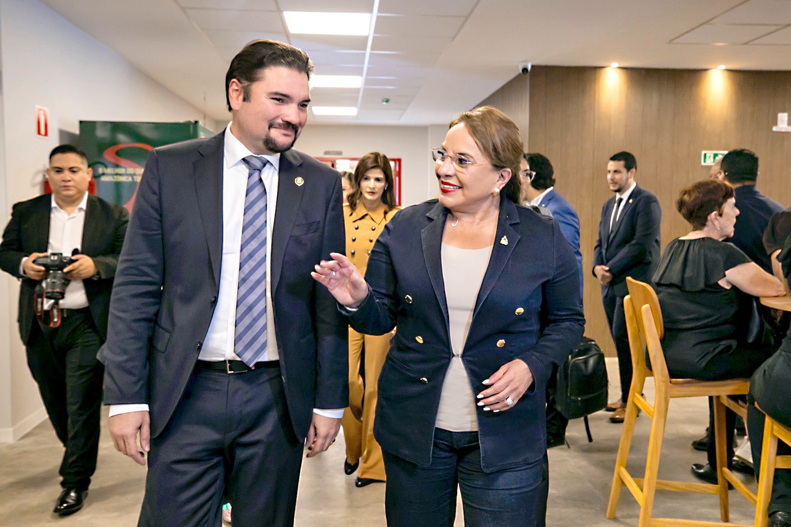 Presidenta Xiomara Castro llega a Brasil para la COP30