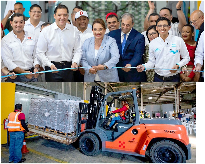 Presidenta Xiomara Castro inaugura proyecto de cuartos fríos en aeropuerto Ramón Villeda Morales que beneficiará a más de 30 productores exportadores