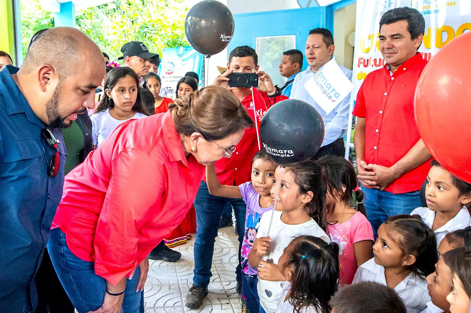 Mensaje de la Presidenta Xiomara Castro en la inauguración del Centro Educativo Prebásico en la comunidad de “Boca del Monte”, Copán